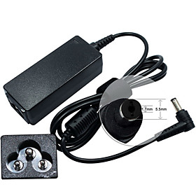 AC Power Adapter for Dell Inspiron Mini 9, Mini 10, Mini 12 Series Netbook (19V, 1.58A)