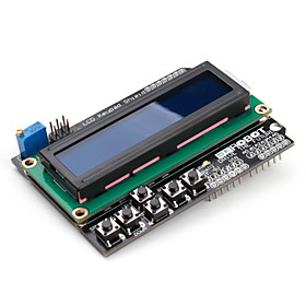 16 x 2 LCD Keypad Shield for Arduino Uno Mega Duemilanove