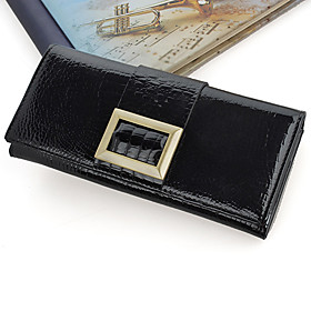 Ladies' Leather Long Wallet(19cm 2cm 9cm)
