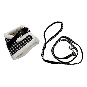 Warm Safety Body Harness and 4ft Leash for Dogs (XS, 11-13inch)