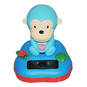 Monkeys Solar Car Ornaments (Random Colors)