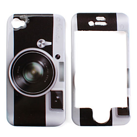 Camera-Design Protective Case for iPhone 4 and 4S (Assorted Colors)