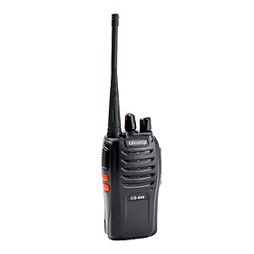 Professional 16-Channel Walkie Talkie with Flashlight (400-470MHz, Black)