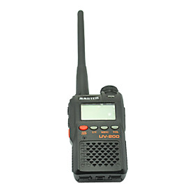Dual Bands VHF and UHF FM Transceiver Walkie Talkie with FM Radio