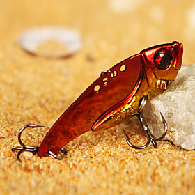 Hard Bait Vibration 42MM 7G Sinking Plastic Fishing Lure (Color Assorted)