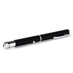 3-in-1 Green Laser Pointer Pen with White LED and Stage Light Pattern (16.5cm, 5mw)
