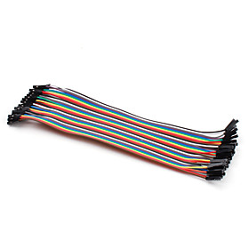 Electronics DIY DuPont Line 1P-1P 20cm Color Cable 40P