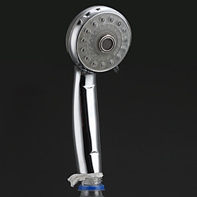 Heat Sensitive Color Changing Chrome Finish ABS LED Shower Head