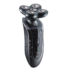 Electromotion Waterproof Rotary Type Rechargeable Wet and Dry Shaver Limit comb