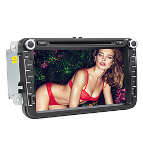 8 Inch Car DVD Player For Volkswagen PASSAT SKODA CADDY BORA (DVB-T, GPS, 3D User Interface, Bluetooth, PIP)