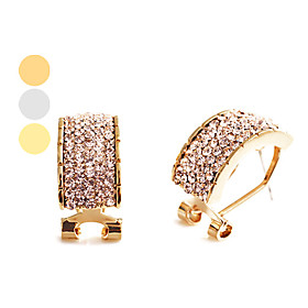 Rectangular Fashion Earrings (Assorted Colors)