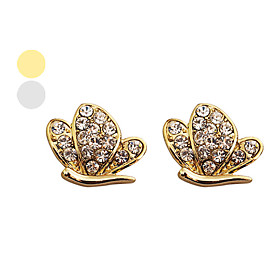 Butterfly Pattern Earrings (Assorted Colors)