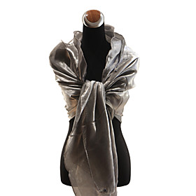 Elegant Satin Party / Evening Shawl