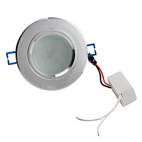 3.5W 5730 SMD 6-LED 300LM Warm White Ceiling Spot Light Bulb (Sanded, Frosted Glass Cover)