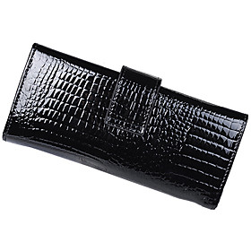 Ladies' Leather Long Wallet(19cm 2cm 10cm)