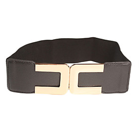 Gorgeous Spandex / Cotton With Metallic Buckle Girdle / Belt (More Colors)