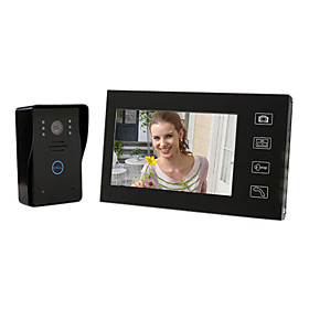 Wireless 7 Inch Touch Screen Monitor Video Door Phone