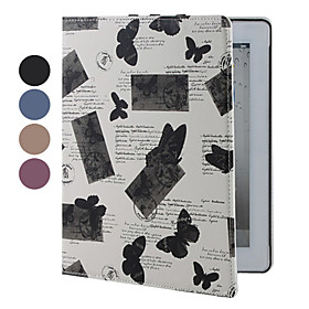 Butterflies Pattern Cases with Stand for The New iPad (Assorted Colors)