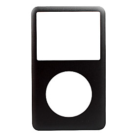NEW Black Front Cover Panel for iPod Classic