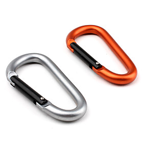 D Shaped Carabiner 7mm (Ramdon Color)