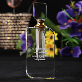 Personalized Elegant Glass Perfume Bottle