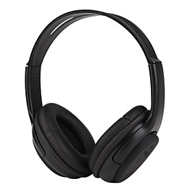 Wireless Bluetooth Stereo Headband Headphone-Black