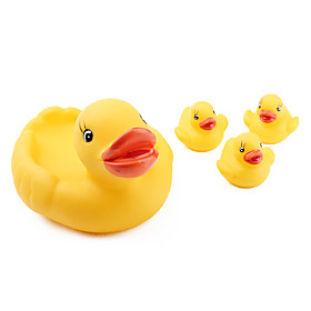 Mummy and Baby Ducks Family Bath Toys (Yellow)