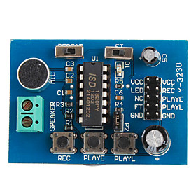 ISD1820 Sound Voice Board (Recording and Playback Module)