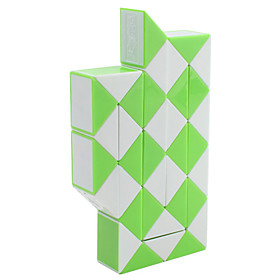 36-Sections DIY Snake Shaped Magic Cube (Green)