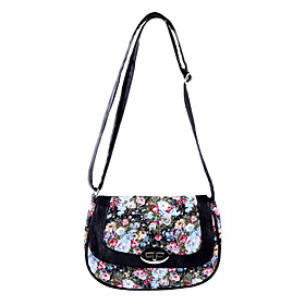 Trendy Fabric Special Occasion Flower Pattern  Shoulder/Cross Body Bag With Flower