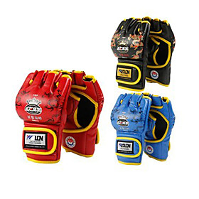 Internally Thicken Short Finger Boxing Gloves 10oz (Random Colors)
