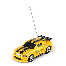 Wltoys 1:63 Mini Radio Control Racing Car (Yellow)