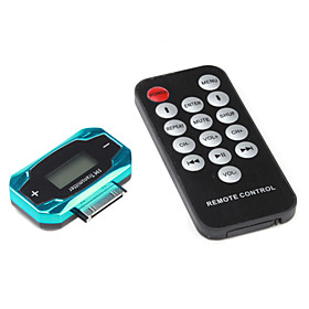 FM Transmitter, Car Charger and Remote Control for iPhone, iPod