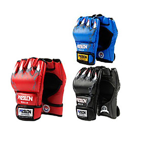 Short Finger Boxing Gloves 10oz (Random Colors)