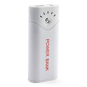 5200mAh External Battery with Emergency Lighting for Various Cellphones and Devices