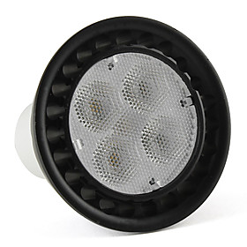 GU10 4 x 2W 4-LED CREE 520LM Warm White Spot Light (85-265V, 8W)