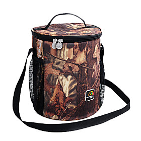 Oxford Drums Shape Cooler Bag (Brown)