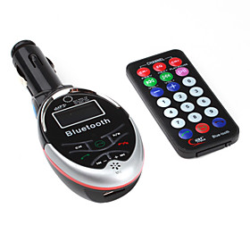 1.1 LCD A2DP Bluetooth Caller ID Handsfree and MP3 Player FM Transmitter (SD,MMC,USB,2.5mm)