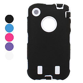 Anti Shock Robot Style Defender Case with Screen Guard for iPhone 3G and 3GS (Assorted Colors)