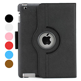 4 Folded Ultrathin Protective Case with Stand for The New iPad and iPad 2 (Assorted Colors)