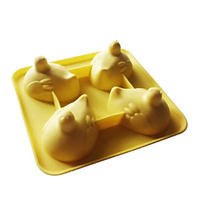 Funny Hen Shaped Silicone Ice Tray Mold