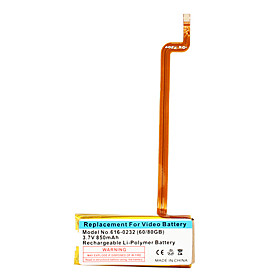 NEW Replacement Battery for iPod Video 60GB/80GB (3.7V,850mAh)