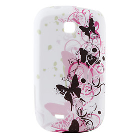 Flower Pattern Soft TPU Back Protective Case for Samsung Galaxy Mini S5570(Multi-Color)