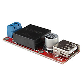 DC 7-24V to DC 5V USB Voltage Power Converter Module For DIY