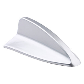 LK-A059 Anti-Static Shark Fin Antenna Car Roof Decoration (Silver)