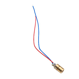 6mm 5V 5mW Laser Dot Diode Module Head WL Red 650nm