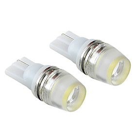 T10 1W High-Performance White Light LED Bulb for Car (DC 12V, 2-Pack)