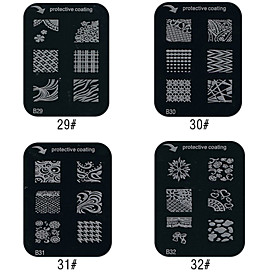 Beautiful Pattern Style Nail Art Stamping Image Template Plate