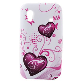 Colorful Lovely Heart Pattern for Samsung Galaxy Mini S5830(Multi-Color)