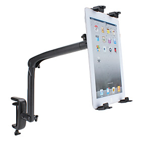 Universal Adjustable Stand Holder for The New iPad and Sumsang Galaxy-Tab (Black)